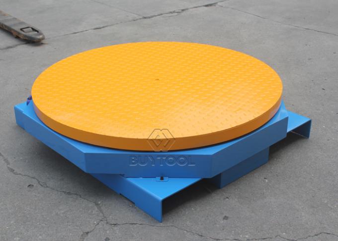 2204lbs Turntable Pallet Wrapper Automatic Pallet Cling Shrink Wrap Machine Turntable 0