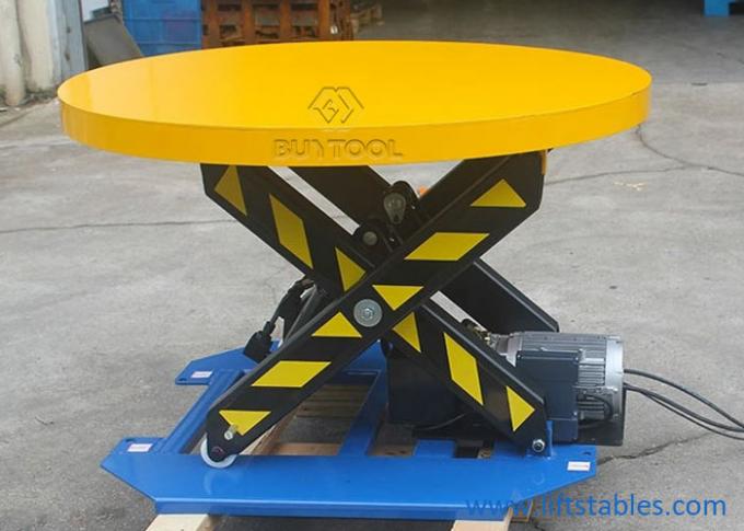 Carton Box Automatic Turntable Stretch Wrapping Machines Treadle Type Electric Rotary 2