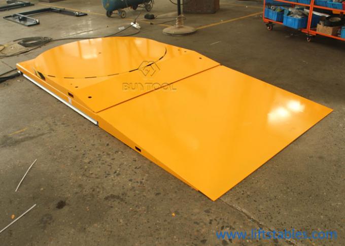 Automatic Low Profile Stretch Wrap Turntable Machines Stretch Wrapping Equipment 1000kg 1