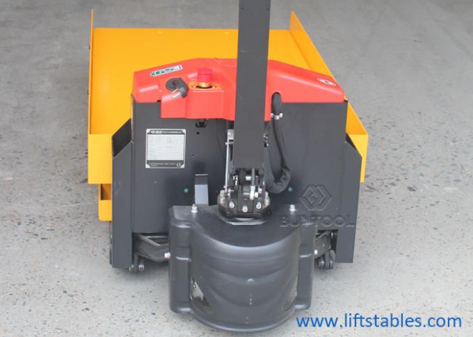 Full Electric Pallet Jack Stacker With Adjustable Forks 4000 Lb 1500kg 3000kg Rechargeable 0