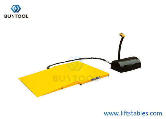 Hydraulic Low Profile Lift Table Cart Platform Min Height 85mm 1000kg