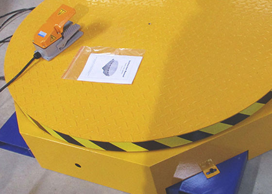 Pallet Semi-Automatic Stretch Wrap Machine With Scale Motorized 360 Degree 48&quot; Diameter
