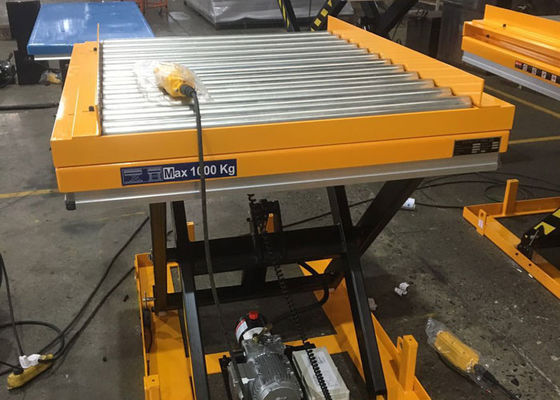 Furniture Scissor Lift Hydraulic Platform Table 1000kg 2204lbs 1 Tonne Scissor Lift Table
