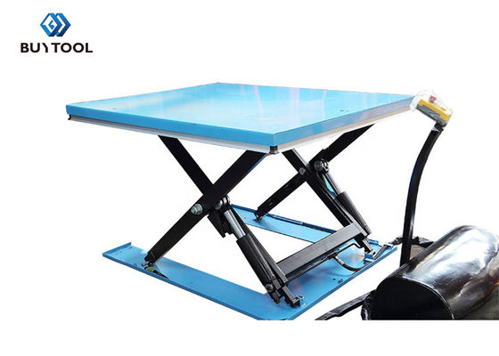 775mm Height Low Profile Lift Tables Mobile Low Profile Pallet Lift Table Safety