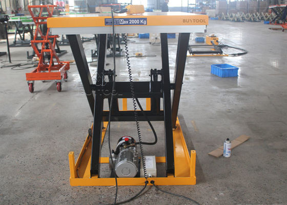 Pallet Leveling Hydraulic Lift Table Cart Q345B Steel Scissor Lifting Platform