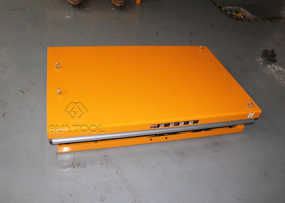 Small Electric Stationary Scissor Lift Platform Trolley Table 4ton 8800 Lbs 41&quot; Max Lifting