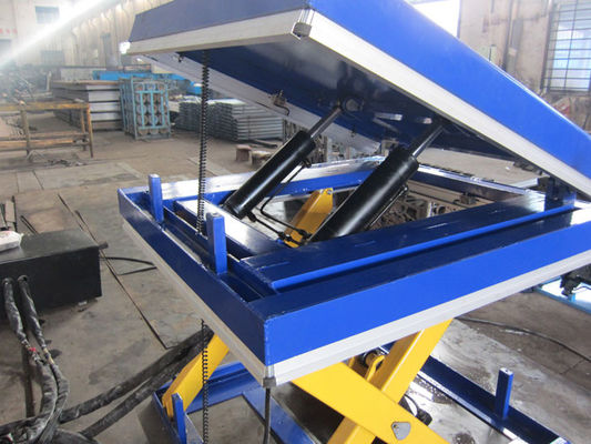 Industrial Scissor Hydraulic Lift And Tilt Tables Material Handling Equipment Load Unload