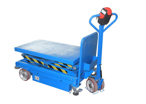 Mini Self Propelled Electric Scissor Lift Aerial Work Platform 2460lbs Maximum Height 70&quot;