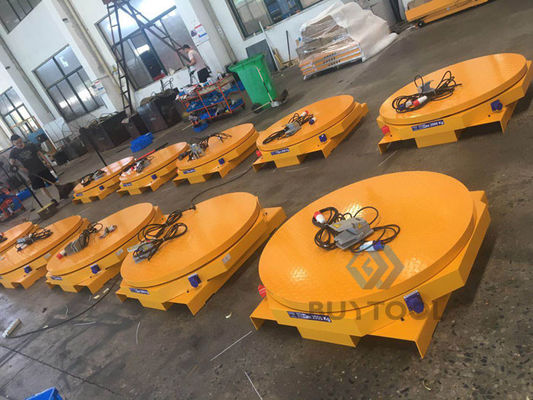 Manual Pallet Wrapper Turntable Machine For Hydraulic Platform Truck Lift Table  2000KG