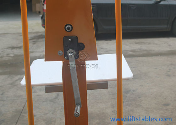 220 Lb 100kg Shelf Hydraulic Stacker Manual Platform M200 Work Positioner Lift Truck