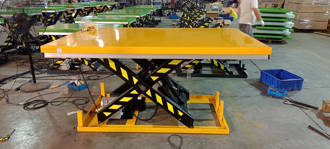 Good price 4 Ton Heavy Duty Hydraulic Lift Table 1000mm Scissor Lifting Platform online