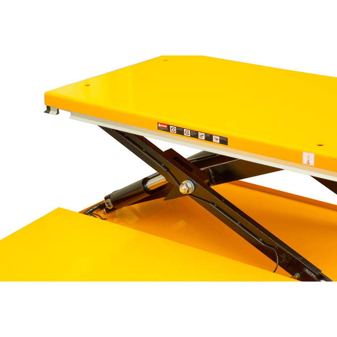 1000KG Low Profile Scissor Lift Trolley For Pallet Leveling 3