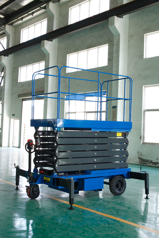 China Building Upright Hydraulic Aerial Work Platform Lifter 125 Kg 450kg 10M Auxiliary Equipments