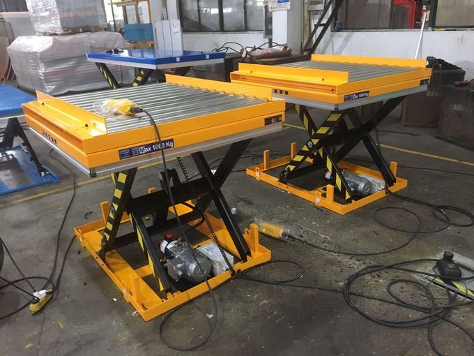 Furniture Scissor Lift Hydraulic Platform Table 1000kg 2204lbs 1 Tonne Scissor Lift Table 0
