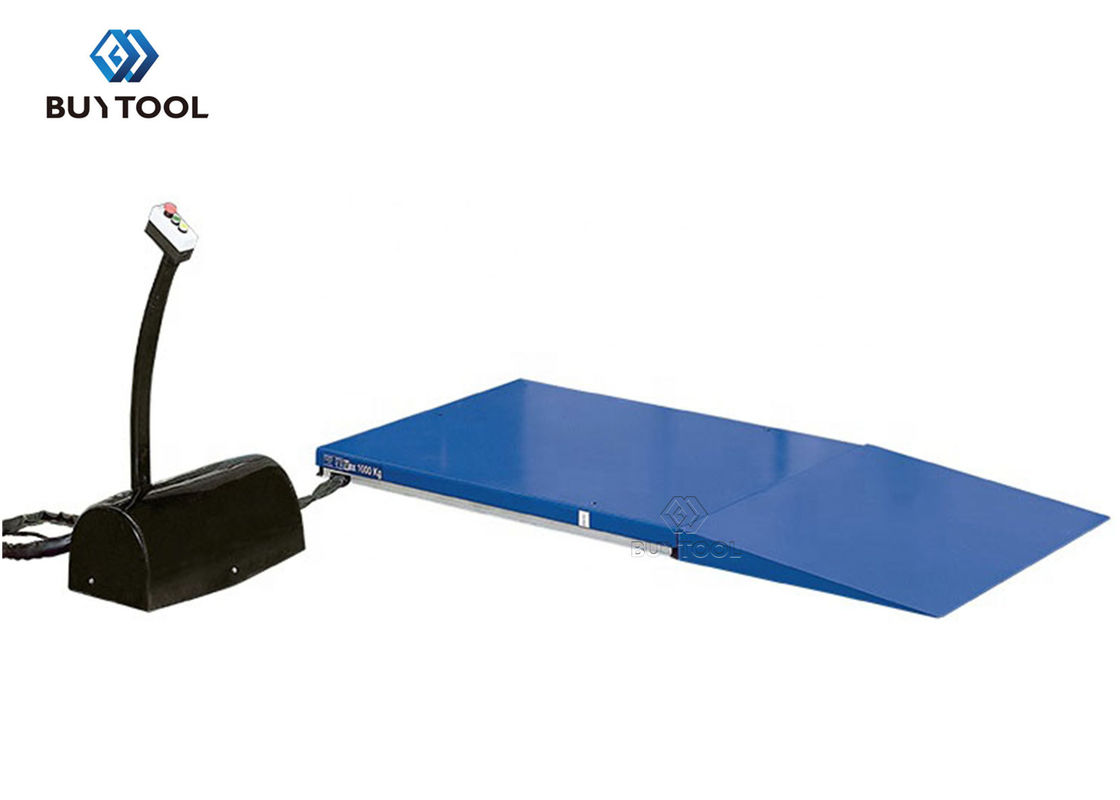 775mm Height Low Profile Lift Tables Mobile Low Profile Pallet Lift Table Safety