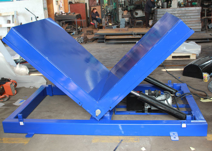 90 Degree Hydraulic Tilt Table Industrial 2 Ton 4400lbs Capacity Turn Over In Two Ways