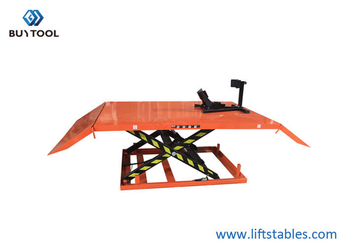 quality Heavy Duty Electric Hydraulic Motorcycle Lift Table 1500 Lbs 1000 Lb factory