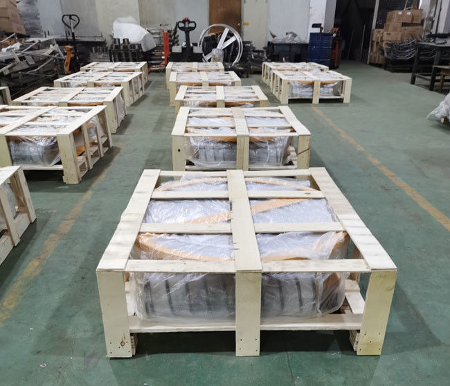 Hydraulic Electric Rotating Pallet Lift Table 12000 Lb 2 Ton 1