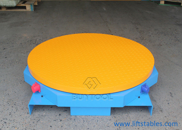 buy Low Profile Manual Pallet Wrapping Turntable Machine Pedal Switch online manufacturer