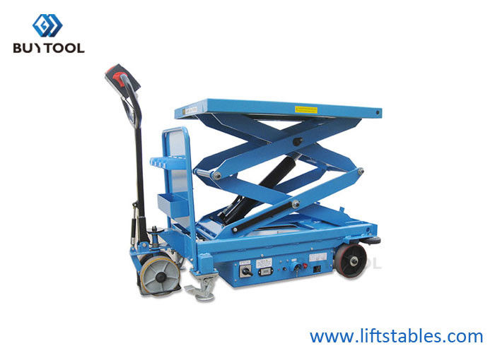 800kg 300 Kg Hydraulic Self Propelled Scissor Lift Table Truck Mobile Aerial Platform