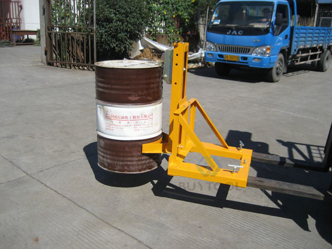Universal Forklift Drum Carrier Forklift Drum Clamp Attachment Gator Grip Clamp 350kg 55 Gallon Barrel 1