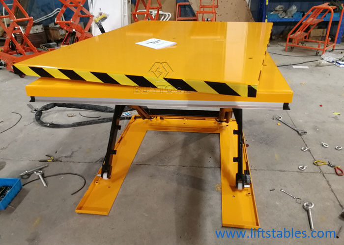 Manual Hydraulic Lift Table 1000 Lbs Manual Scissor Lift Platform Rotary Table  51&quot; X 51&quot; Inch