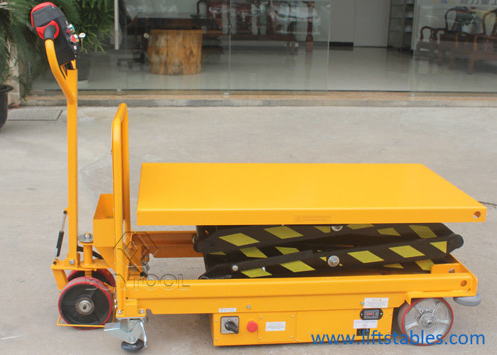 buy 40.2&quot;X24&quot; Mobile Lift Tables Hydraulic Mobile Scissor Lift Table With Large Platform online manufacturer