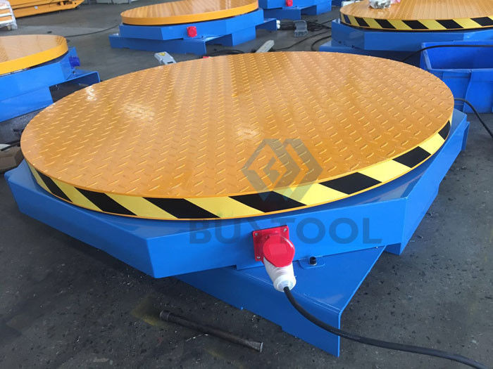 Semi Automatic Turntable Pallet Wrapper Machine With Scale 1220mm