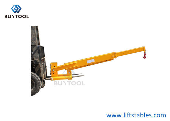 Good price Appliance Forklift Attachment Telescopic Fork Mounted Crane Jib Boom online
