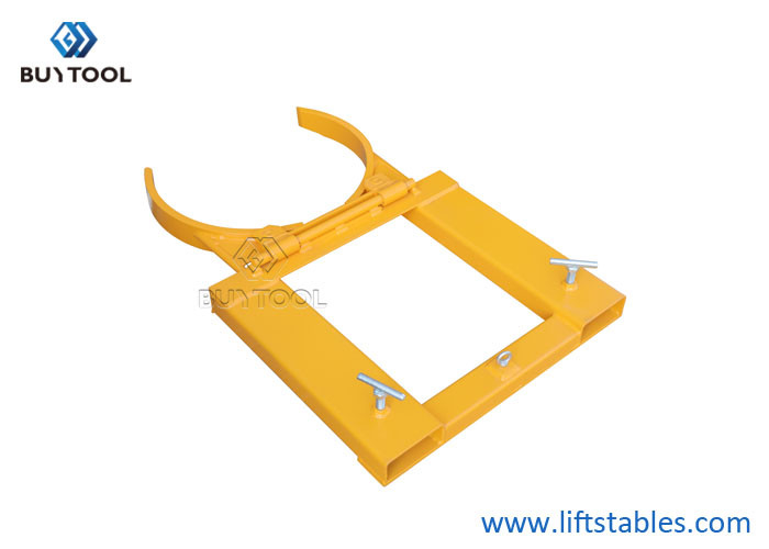 Dg10 Forklift Drum Gripper Drum Grab Single Fork Mounted 1500 Lb Capacity