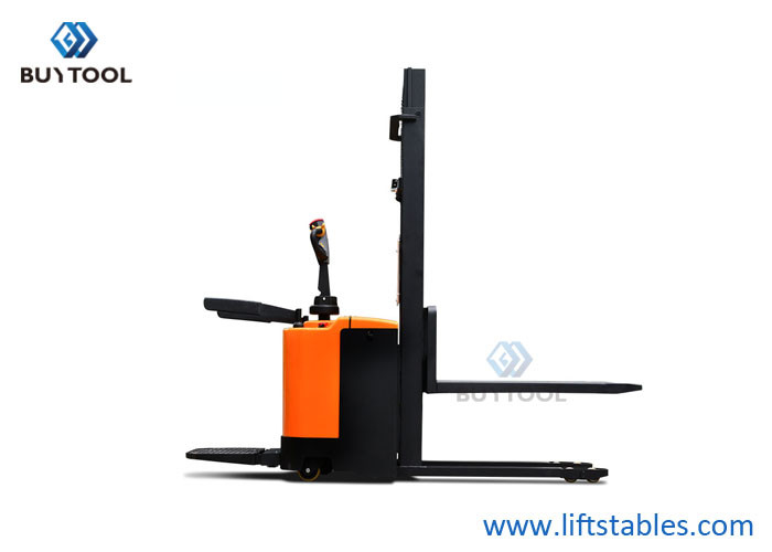 Good price Q345B Electric Lift Trucks Powered Walkie Stacker 1500kg online