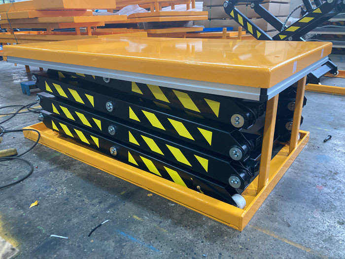 Good price Stable Powerful Electric Scissor Lift Tables Lifting Raised Height Up 4140mm online
