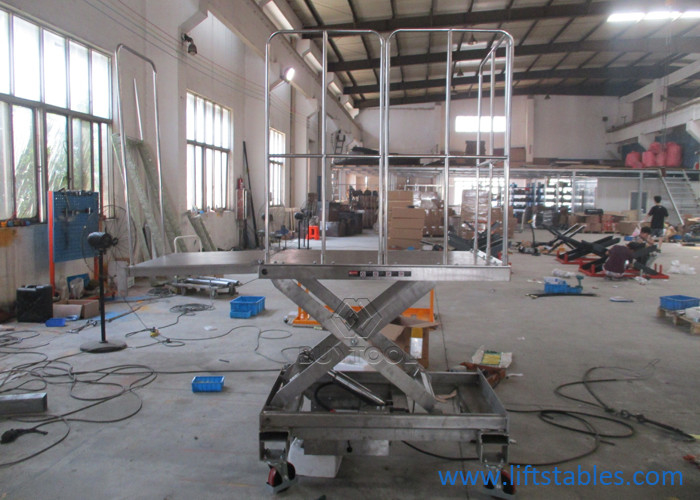 Good price Hydraulic Electric Stationary Lift Table Stainless Steel Scissor Lifting Platform online